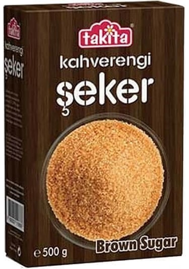 Takita Kahverengi Toz Şeker 500 G
