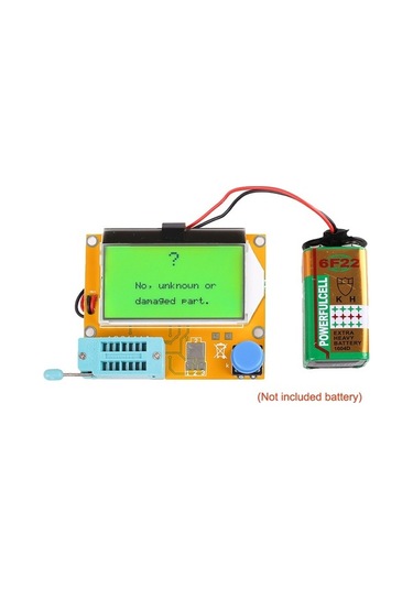 Pazly Triyot Transistör Test Scr Metre Lcr-t4 Kapasite Esr Endüktans Diyot Cihazı Mp