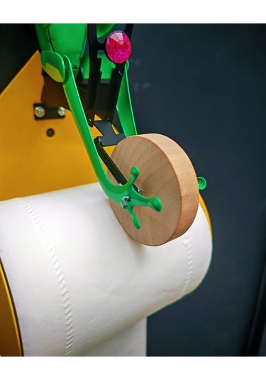 Banyo Kullanımı İçin Kurbağa Bisiklet Kağıdı Havlu Tutucu Yeşil