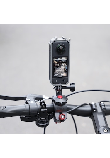 Sunnylıfe Ist-bk514 Insta360 X3 Kamera Kafesi Alüminyum Alaşımlı Koruyucu Çerçeve Genişletme Braketi