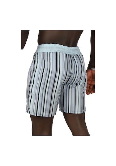 Deepsea Erkek Buz Mavisi File Astarlı Deniz Şortu 2403011