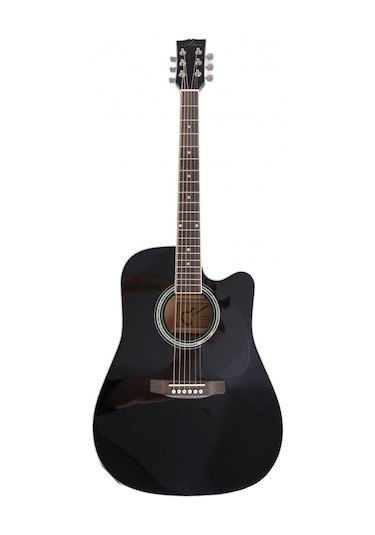 Almira F650n-bkc Elektro Akustik Gitar - Siyah Başlangıç/orta -
