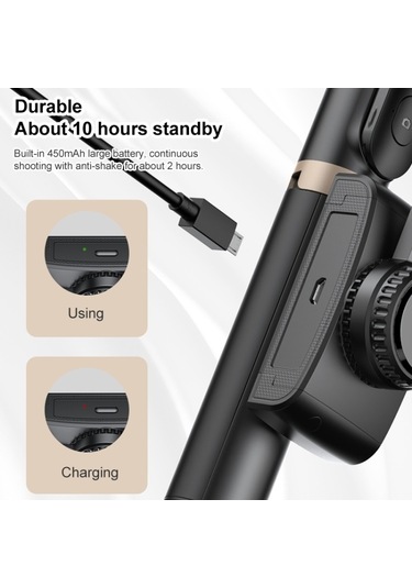 Cbtx Yesıdo Sf14 Handheld Katlanabilir Çekim Tutucu Tripod Selfie Stick