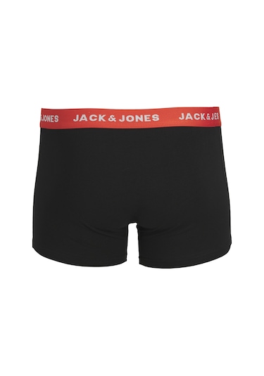 Jack & Jones 5'li Düz Renk Boxer Paketi - 12142342 Çok Renkli