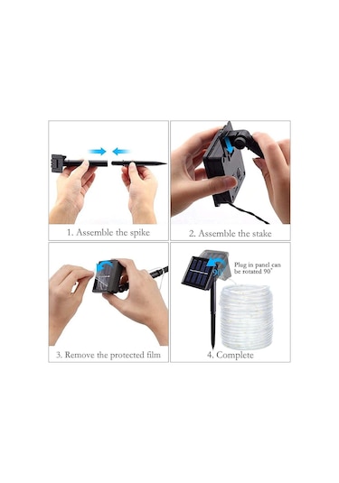 Beyaz 32m/22m/12m Dış Mekan Led Güneş Enerjisi Tüpü Halat Peri Işık Noel Dekorasyon Dize Işık Bahçe Çit Yard Balkon Parti Dekor İçin Su Geçirmez 32m Beyaz 32m/22m/12m Dış Mekan Led Güneş Enerjisi Tüpü Halat Peri Işık Noel Dekorasyon Dize Işık Bahçe Çit Yard Balkon Parti Dekor İçin Su Geçirmez 32m