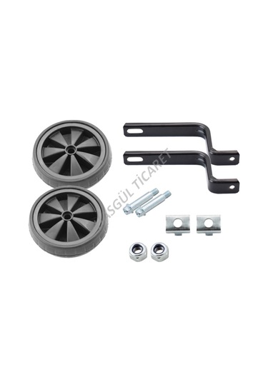 Hsgl Bisiklet 16 20 Jant Siyah Yan Destek Tekerlik Bisiklet Aksesuar