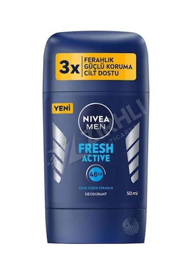 4 Adet Nivea Stick Deodorant Fresh Erkek 50ml