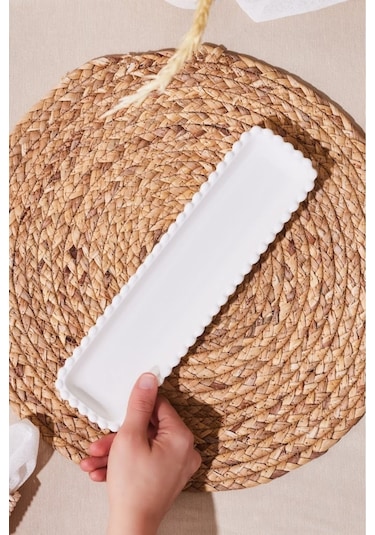 Karaca Carmen Perla Kayık Tabak 29 Cm