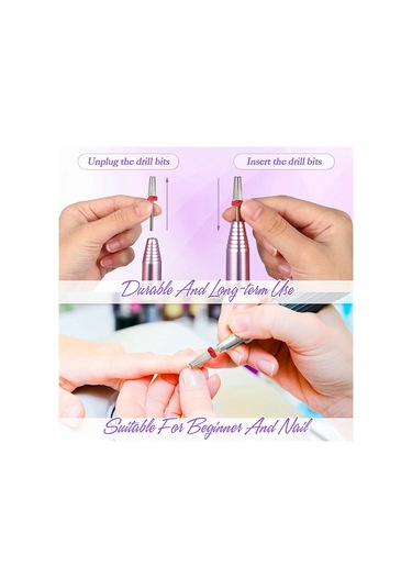 Parça Çivi Karbür 5'i 1 Arada Uçlu Karbür Çivi Matkap Ucu Her İki Sol