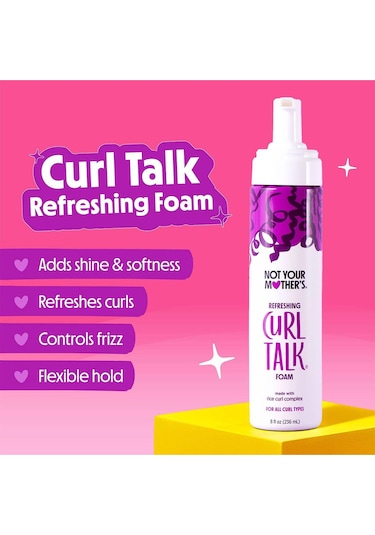 Not Your Mother's Curl Talk Bukle Yenileyici Saç Köpüğü 236ml