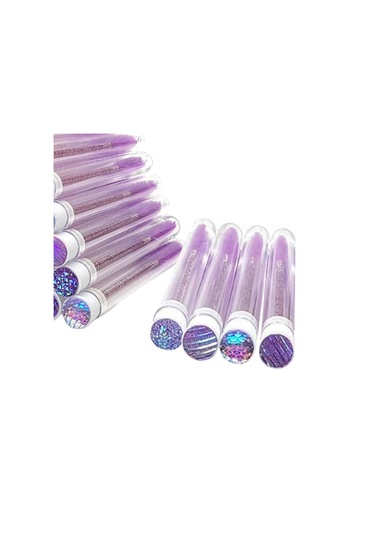 Suntek Tek Kullanımlık Maskara Fırçası Mor 40'lı