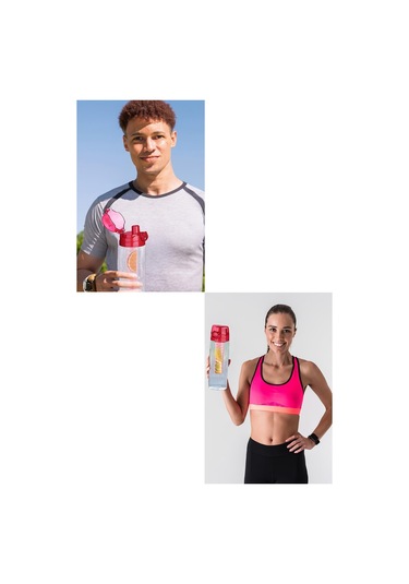 Cascada Sızdırmaz Kilitli Detoks Su Şişesi Sporcu Matarası 700 ML