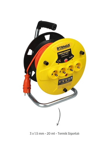Rtrmax RTM9030SET Elektrikli Ağaç Kesme Motoru Eldiven + Testere Zinciri + Makaralı Uzatma Kablosu 4'lü Set