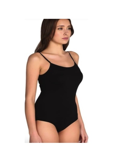 Seher Yıldızı Elastan İp Askı Body Skd 0066 6 Lı Paket Siyah