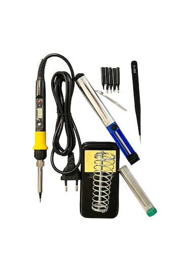 Tussle Ts-908 936h 80 Watt Dijital Isı Ayarlı Havya Seti