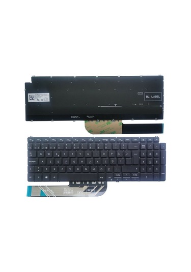 Dell İnspiron 5590 P88f Notebook Klavyesi, Laptop Tuş Takımı - Siyah Tr - / Kl0731