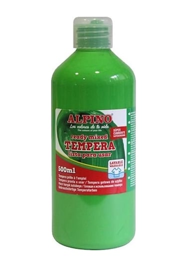 Alpino Tempera Açık Yeşil Suluboya 500 Ml Dm-010178