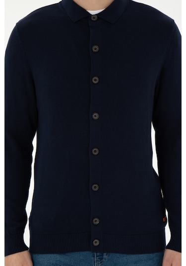 U.s. Polo Assn. Erkek Lacivert Hırka Triko 50297074-vr033 Lacivert