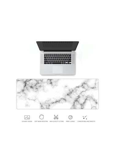 Mouse Pad Mousepad Masa Altlığı Turuncu 900x400x2mm Turuncu