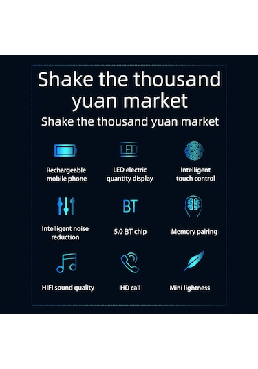 Leezsing F9-2 Kablosuz Bluetooth Kulaklık: Yüksek Ses Kalitesi, Akıllı Gürültü Azaltma Ve Şarj Özelliği İle Ipx7 Suya Dayanıklı Siyah Model