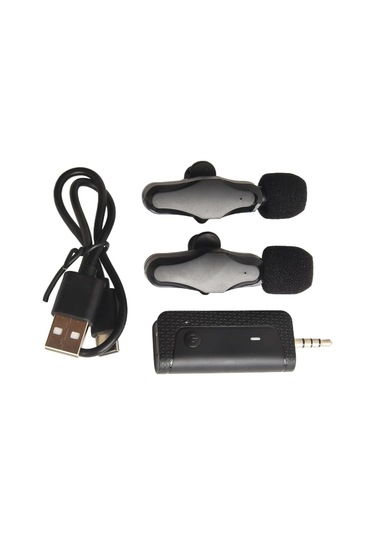 Hasaller Kablosuz Mikrofon Kablosuz Yaka Mikrofonu Kablosuz