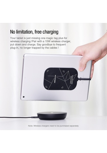 Nillkin Magic Tag Plus Type-c Çıkışlı 15w Wireless Şarj Pedi Tablet Uyumlu
