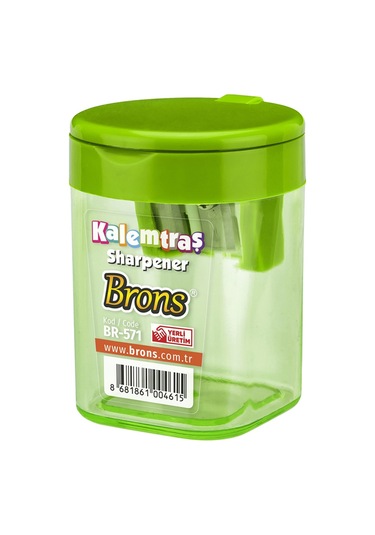 Brons Hazneli Silindir Kalemtraş Br-571