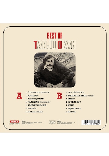 Tanju Okan - Best Of Plak