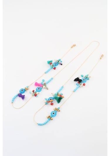 Gold Nazar Boncuklu Gözlük Ipi. Kadın Gözlük Zinciri. Gözlük Ipi. Gözlük Ipi Askısı. Gözlük Zinciri. Gold