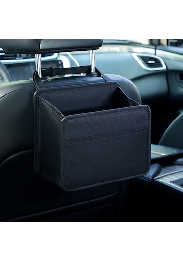 Araba Asılı Çöp Torbası Çok Fonksiyonlu Katlanır Saklama Kutusu, Model: H615 Oxford Bezi