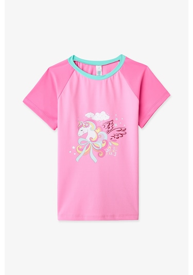Penti Açık Pembe Kız Çocuk Dream Unicorn UV Üst
