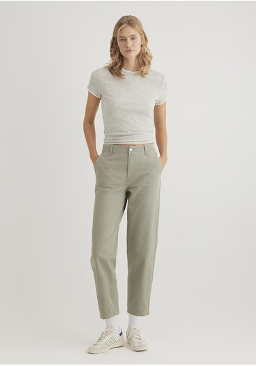 Mavi - Yeşil Pantolon 1010649-71484 Yeşil