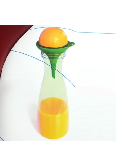 Şişeye Limon Sıkmak İçin Hunili Limon Narenciye Sıkacağı Sıkma Al