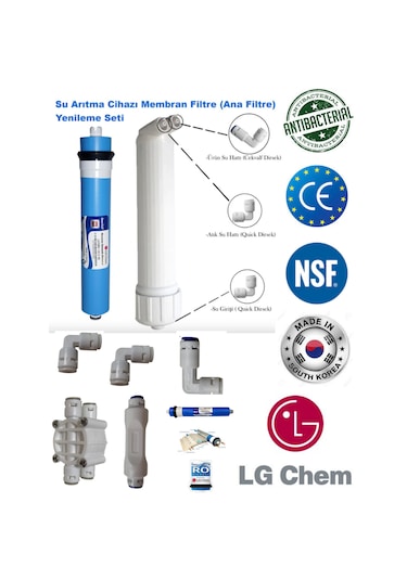 Membran Membran Kabı Shut Off Flow Check Valf Ve Tüm Dirsekler