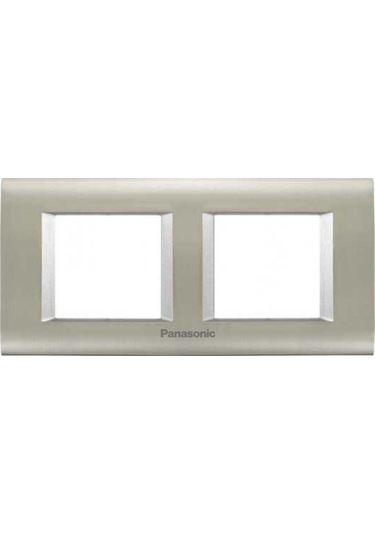 Viko Panasonic Thea 2x2m Sistema Inox Matt+metalik Beyaz Çerçeve - Wvtf18485ıb-tr