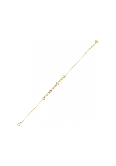 Sonsuzluk Altın Bileklik-14 Ayar