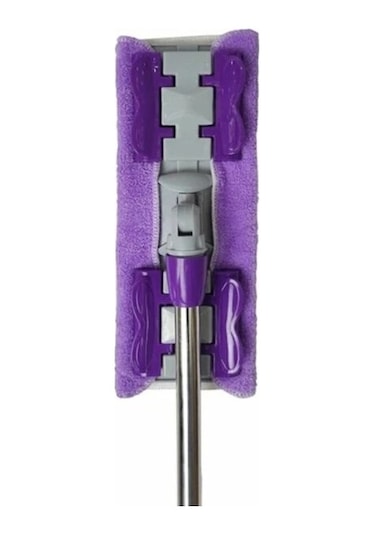 Yakut Mandallı Mop Başlığı Mor