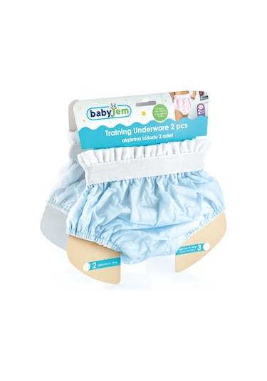 Babyjem Alıştırma Külodu Kutulu 2Li 155 Mavi