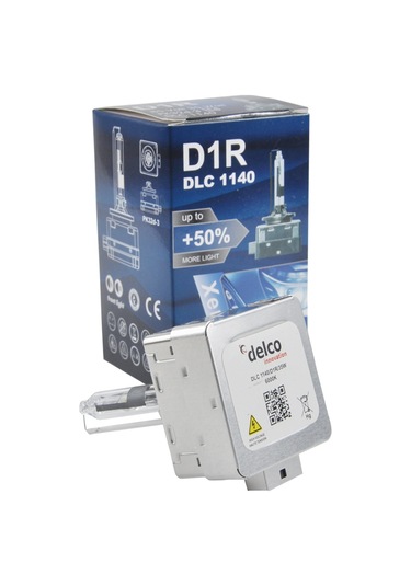 Delco D1r 6000k %50 Fazla Işık Beyaz Oem Xenon Far Ampulü