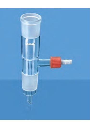 Borosil Cam Vakum Toplama Adaptörü Düz - 29/32 - 29/32