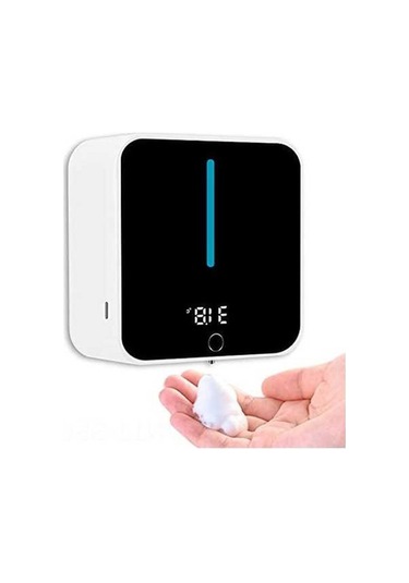 Ulzyvf Otomatik Köpüklü Sabun Dispanseri - 400ml Led Ekranlı, Dokunmatiksiz Şarjlı Banyo Aparatı Diğer