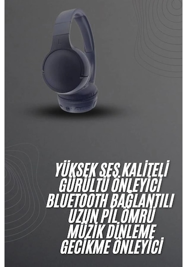 Ceylan Adam Kablosuz Bluetooth Kulaklık Kulak Üstü Ayarlanabilir Uzun Ömürlü
