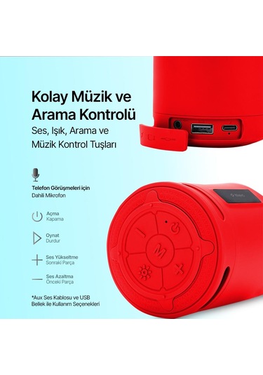 Ttec Jolli Taşınabilir Kablosuz Bluetooth Hoparlör - 2bh14