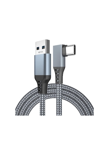 Cosmostech Oculus Quest 1/2 Uyumlu USB 3.2 To Type-C Data Aktarım ve Şarj Kablosu 3 Metre