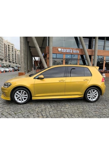 Volkwagen Golf 7-7.5 Yan Marşpiyel Altı Lip Parlak Siyah Abs Çift