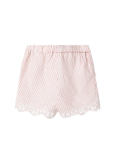 Name It Kız Bebek Regular Fit Şort 13227304 Pembe