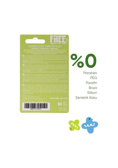 Babyton Aromasız Dudak Koruyucu 5 G