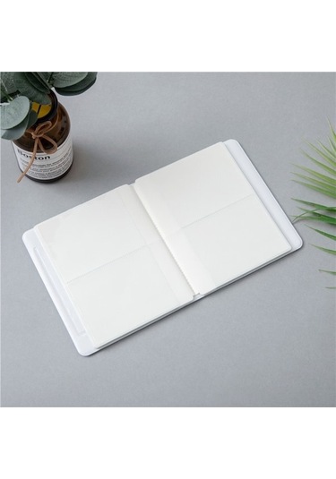 Rogfer İçi Boş Kalp 64 Cepler Fotoğraf Kitabı Albümü İsim Kartı Tutucu Fujifilm Instax Mini 8 / 7s / 70/25 / 50s / 90 Hafif Nane