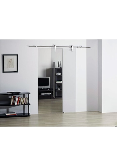 Ht-8101E-Set Lama Paslanmaz Sürme Cam Kapı Mekanizma Seti