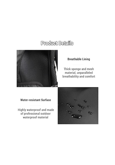 Jokmae Pratik Köpek Taşıyıcı Siyah